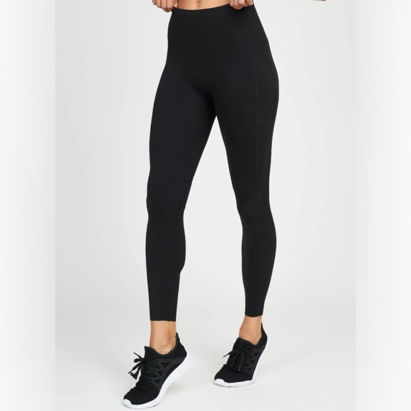 SPANX Pants - SPANX Every Wear Knockout Black Leggings 50223R Size XL